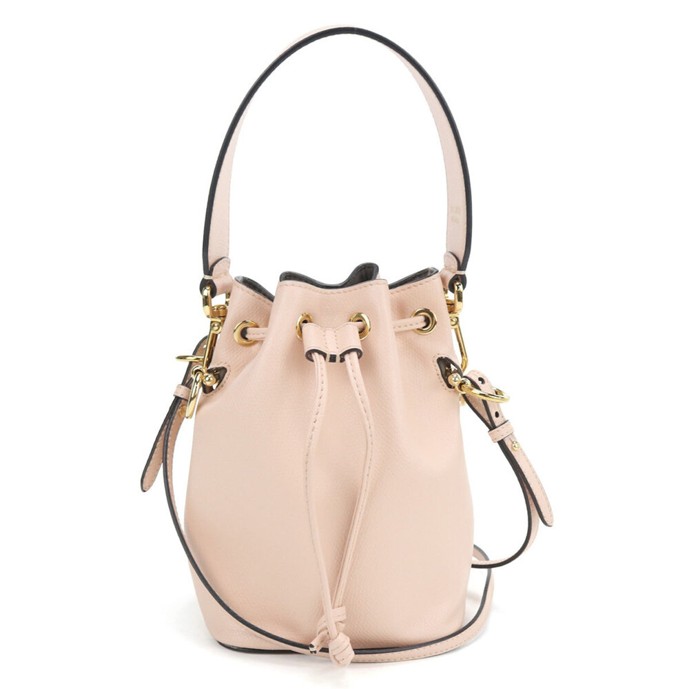 FENDI Fendi handbag 8BS010 Mini Montresor 2-way women's pink